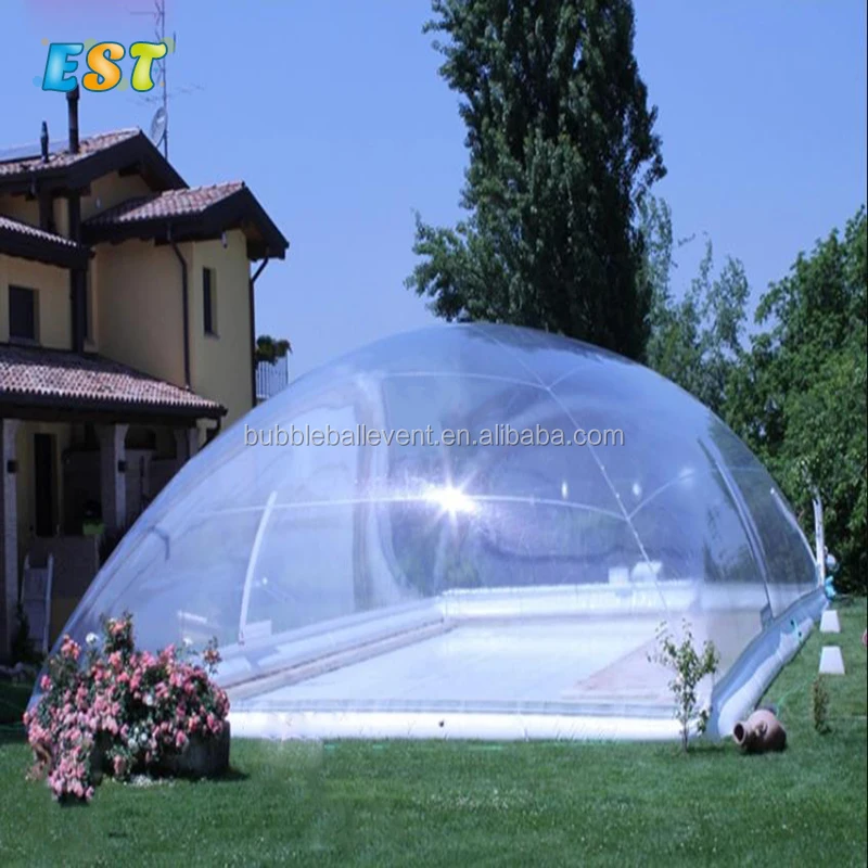 inflatable pool cover dome