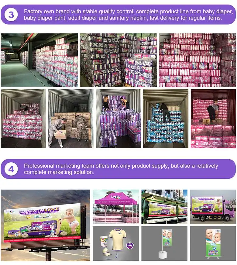 Hot Sale Factory Price Oem Baby Diaper Kenya Baby Diapers Cheap Bulk