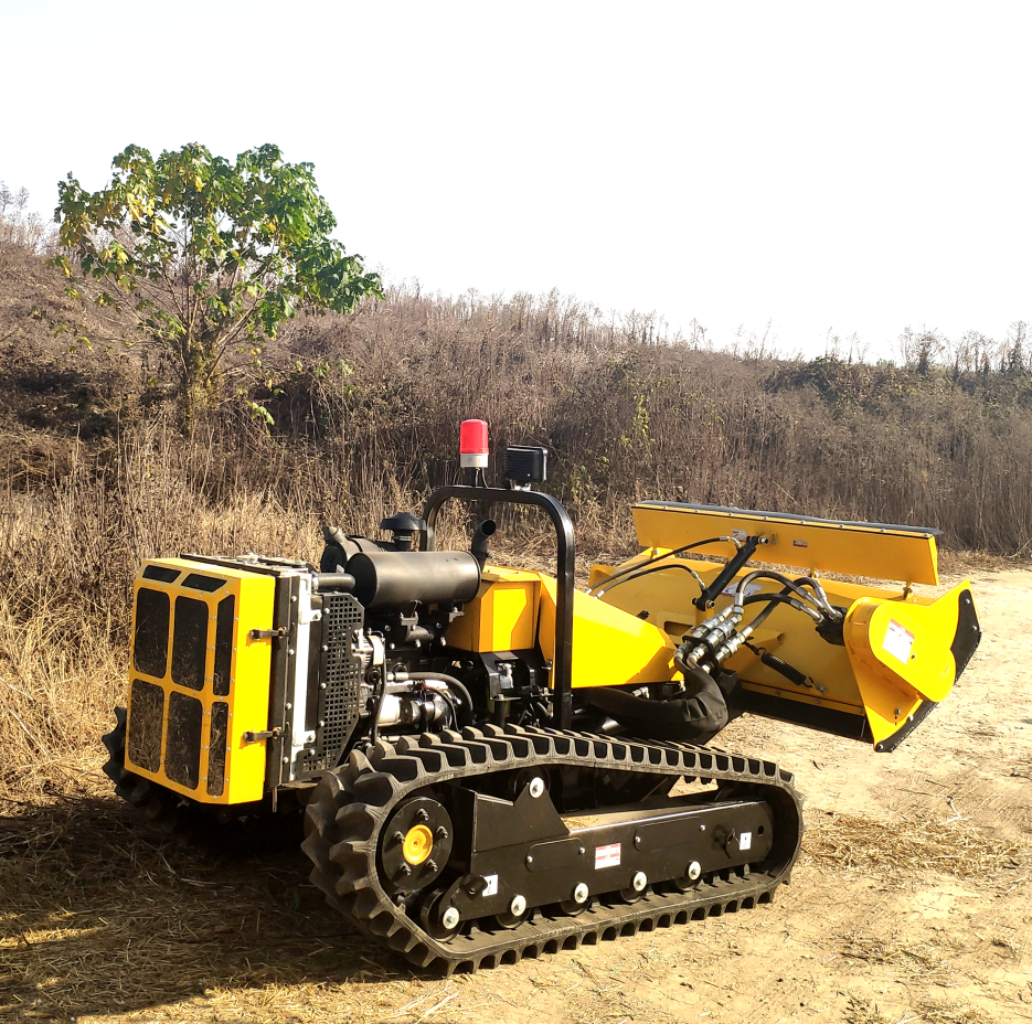 Remote Control Forestry Mulcher Lawn Mower Wasteland Slope Mower Buy