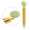 New Arrival energy Beauty bar Slimming Face 24k Gold Vibrating Facial Roller Stick