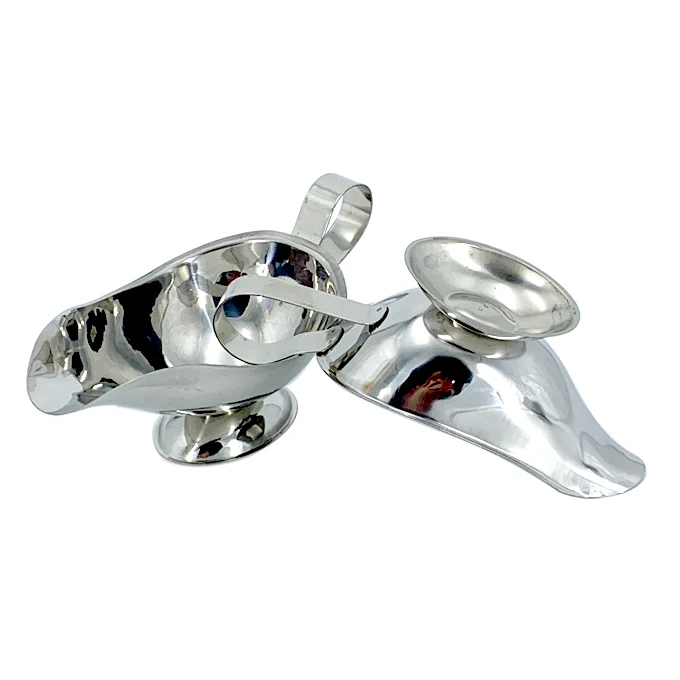 Restaurant Beef Usage Stainless Steel Gravy Sauce Boat With Spout Buy Cow Shape Gravy Boat