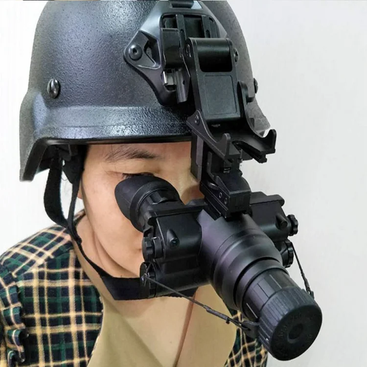 Тепловизор на шлем. ПНВ nvg-28. ПНВ nvg-28 арт. ПНВ монокуляр на шлем. ПНВ-10т на шлеме.