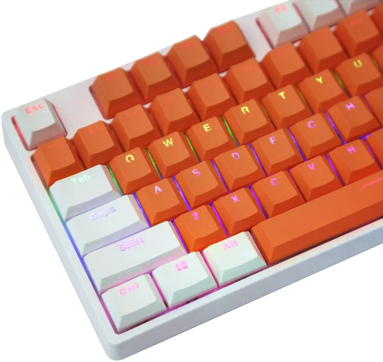 Mechanical Keyboard Custom Keycaps Oem Arabic Keycaps Pbt Double Shot