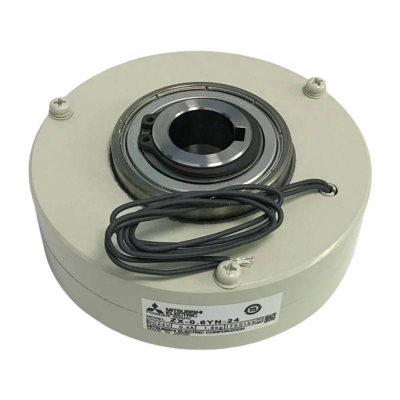 Japan Mitsubishi ZX-YN Hollow Shaft Magnetic Powder Brake - 3 N.m