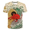 Summer Clothes New Cartoon Devil Euro-American O-neck Tops Digital 3D Printed Short-sleeved T-shirt Male Tee Shirt Women