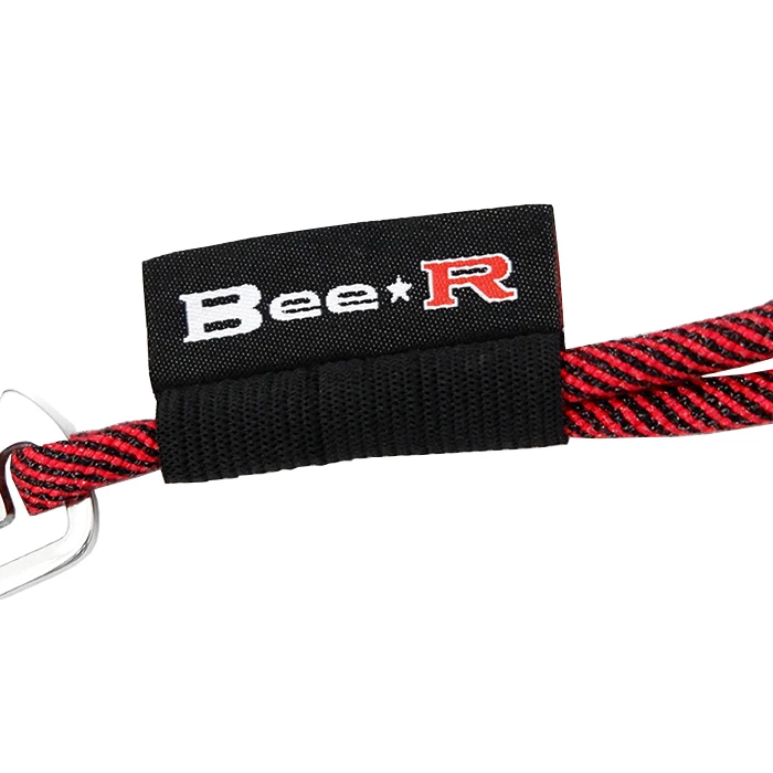 Polyester material round cord lanyard stopper with breakaway