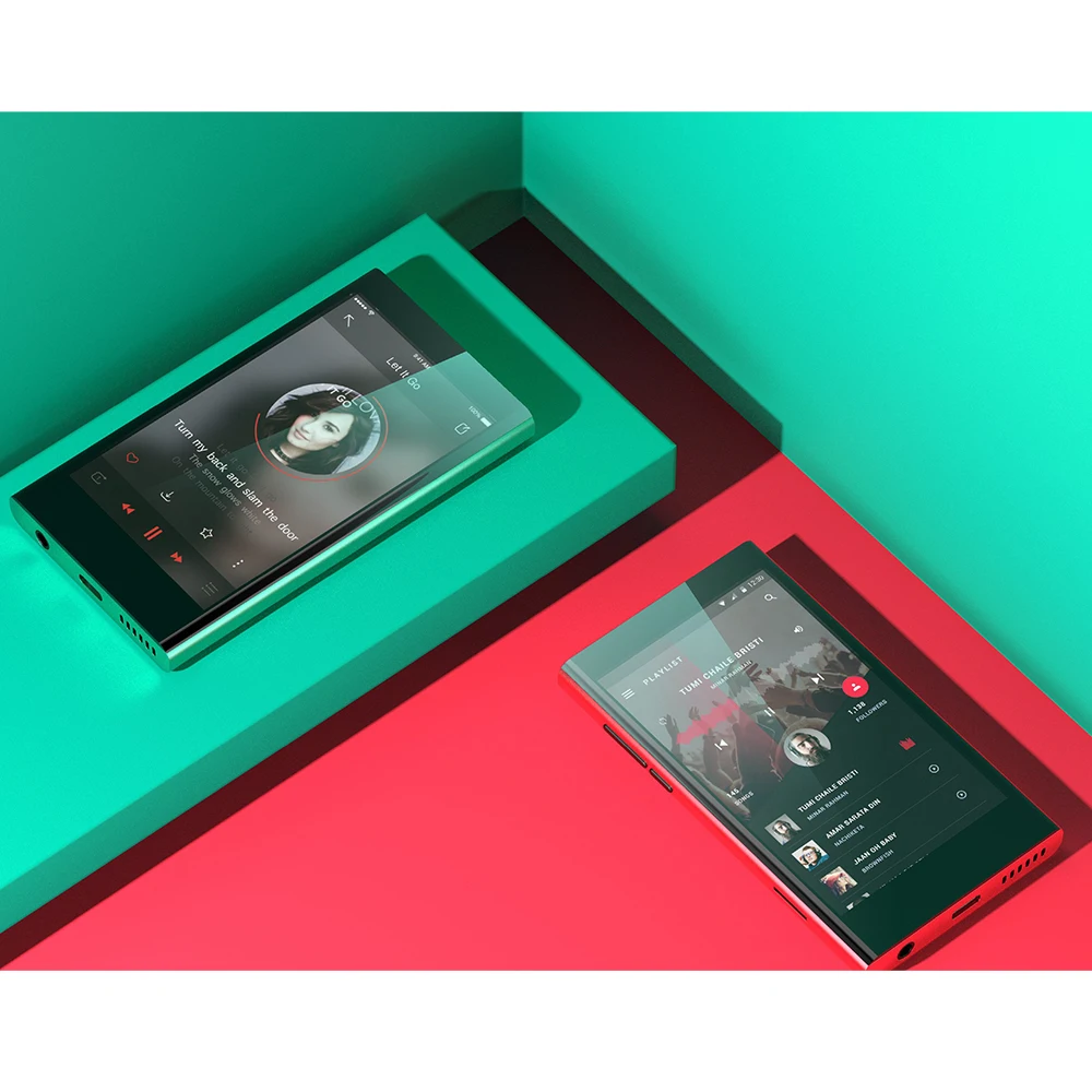 Android Mp3 Player With Bt V5.0,Portable Hifi Lossless Sound Mp3 Music