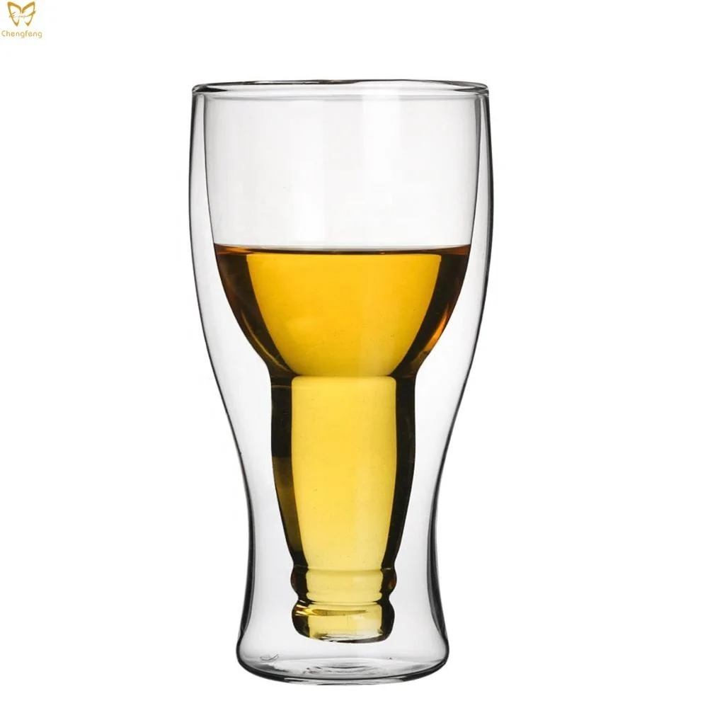 Wholesale Custom Beer Glass Double Wall Cup Drinking Glasses Cup Beer Stein Buy Beer Glass