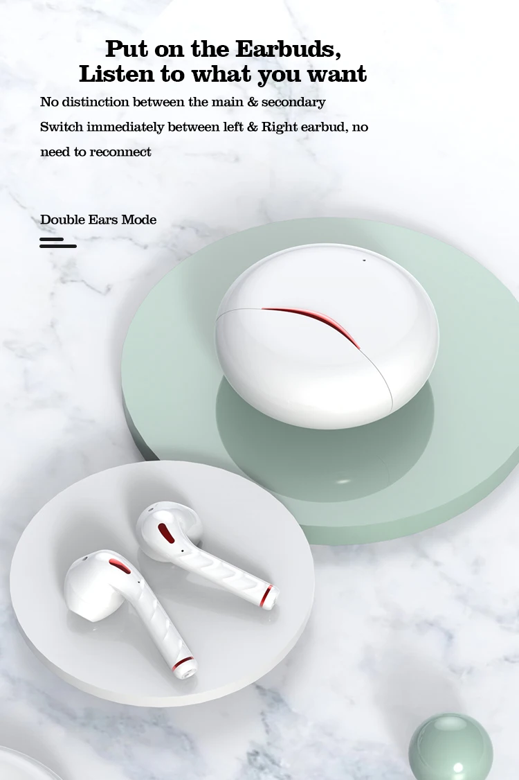 Mini Bluetooth earphone TWS wireless earbuds waterproof Sports Headset Wireless Earphone T1