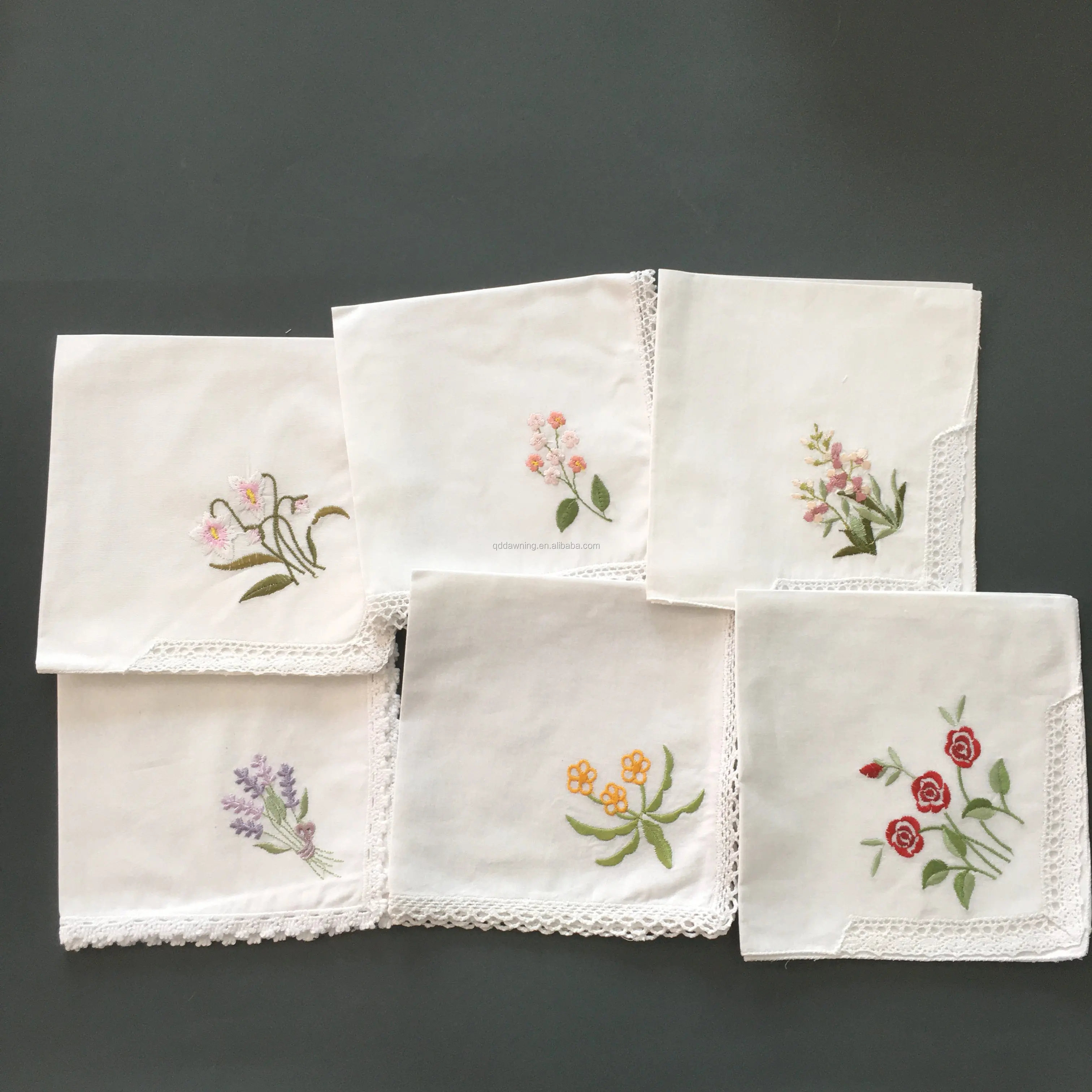 embroidered handkerchiefs online