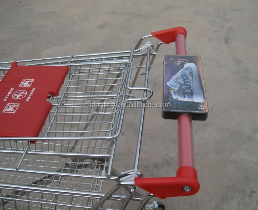 Moq 100 Pcs New Small Size Shopping Trolley Cart Handle Advertising