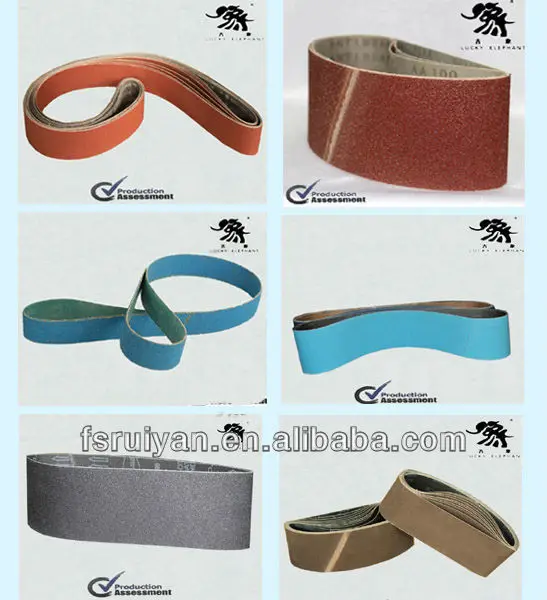 Wx713 & Wx717 Emery Cloth For Flap Wheel,Sanding Belts For Grinding