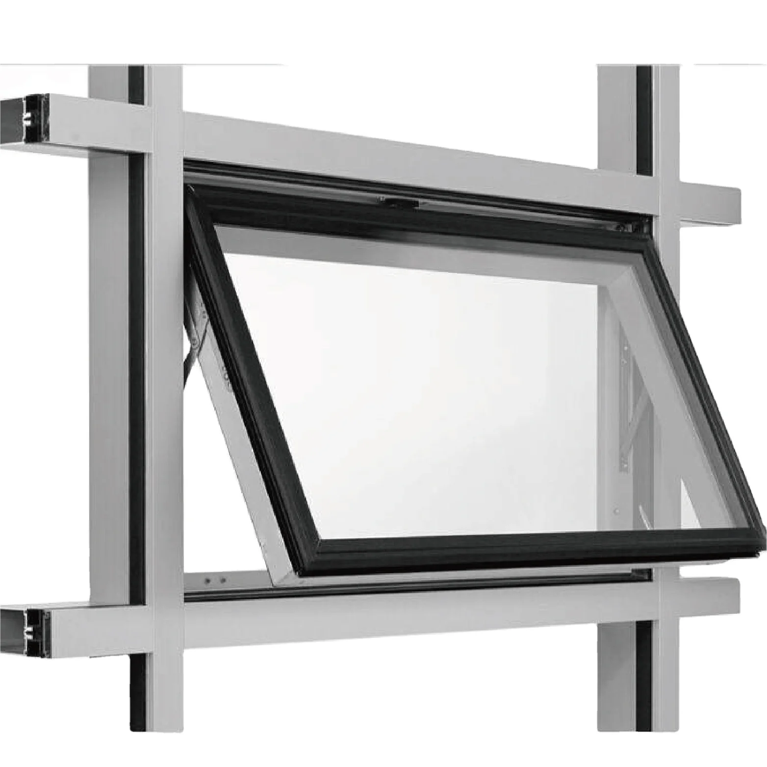 固定玻璃窗铝框百叶窗隔音铝固定窗销售定制设计价格 - buy fixed