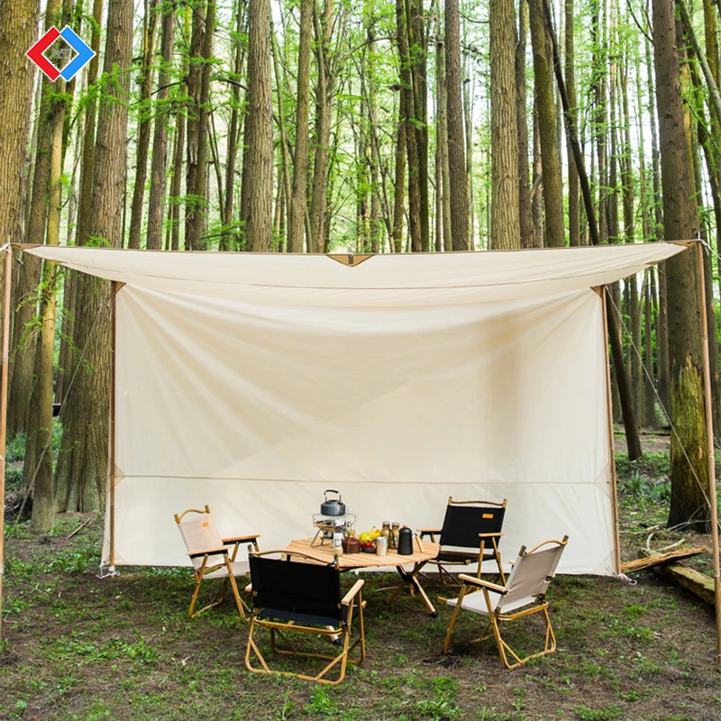 Family Outdoor Oversized Tc Canopy Roof Awning Sunscreen Camping Rain