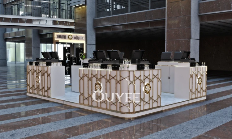 Fancy Design Perfume Kiosk,Perfume Display Stands,Perfume Mall Kiosk