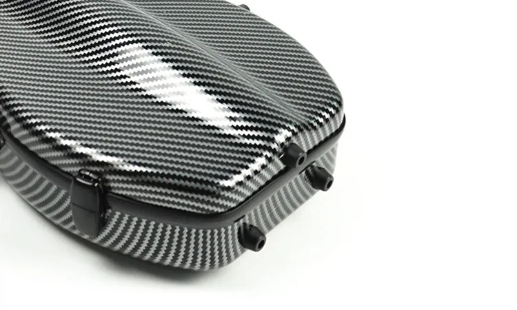 Highly cost effective violin hard case cello shape violin case 4/4 3/4 violin case carbon fiber VH-07