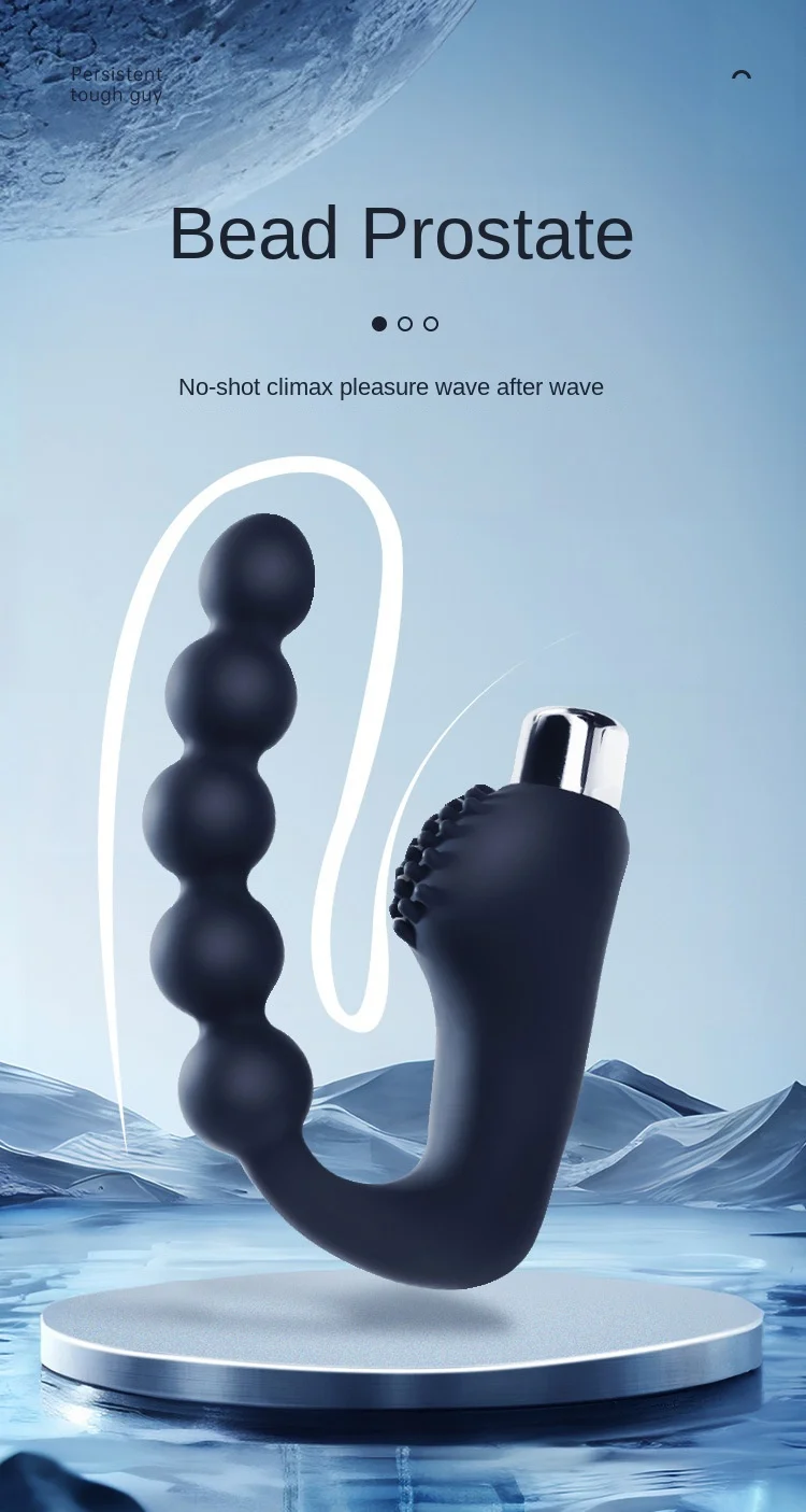 Amoura Prostate Vibrator silicone construction and ergonomic design