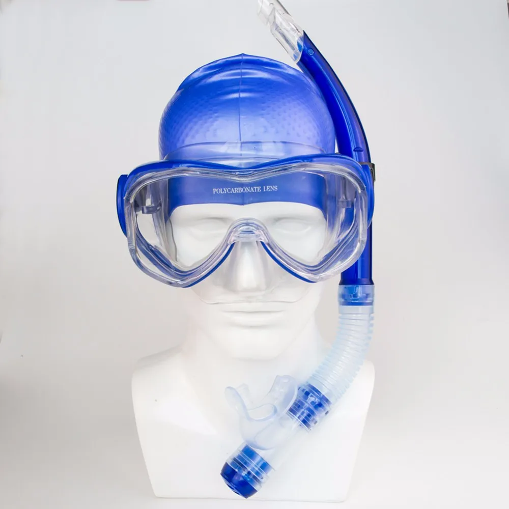Swimming Accessories Diving Snorkeling Freediving Mask Snorkel Set For