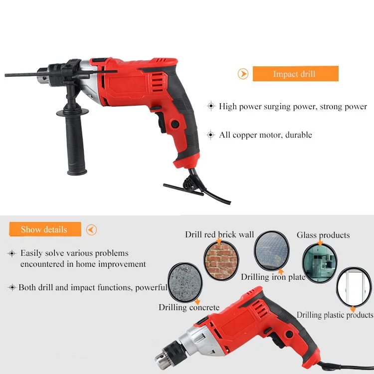 Highperformance Wholesale Household Electric Cordless Power Tool Set