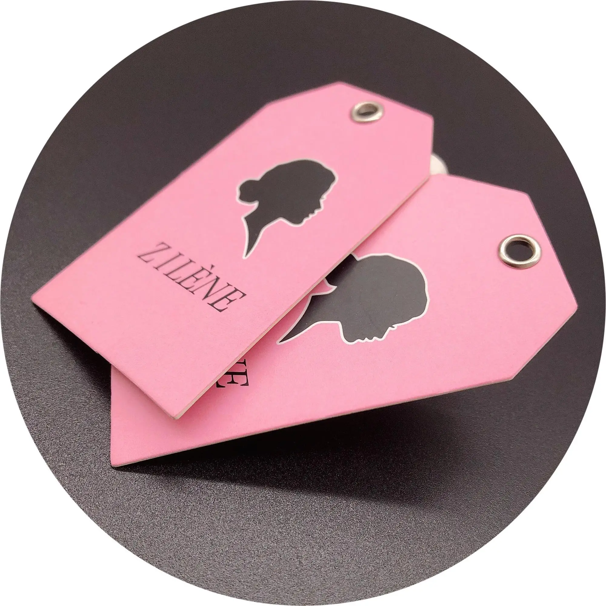 Luxury Custom Fashion Printed Wholesale Clear Pvc Hang Tags For Garment
