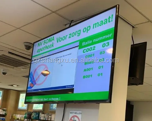 Bank Electronic Wireless Touch Screen Queue Ticket Management System Token Number Queuing Kiosk Machine Q System