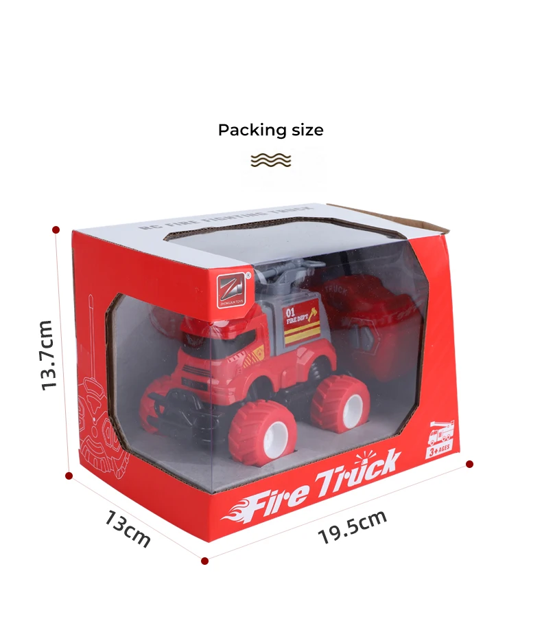 remote control toy car sanitation car fire engine sanitation car