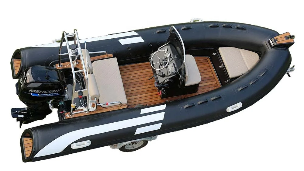 Ce Rhib 16ft Rib 480 Hypalon Rigid Inflatable Boat Cabin China Rib