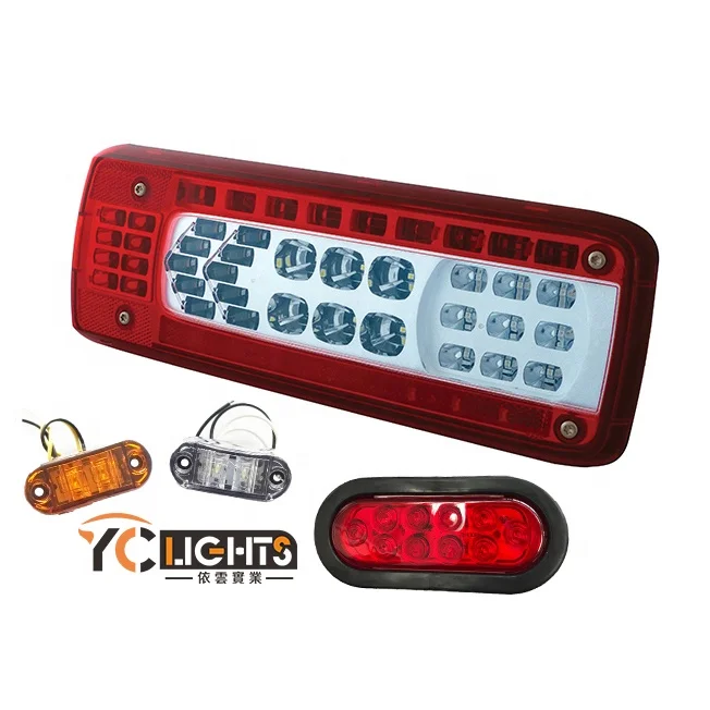 led tail lights 24v truck