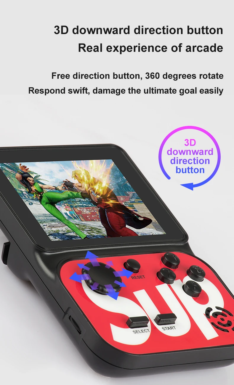 Christmas 4GB SD Card Download games Handheld Game Player HD Displayer Portable Retro Console For Kids