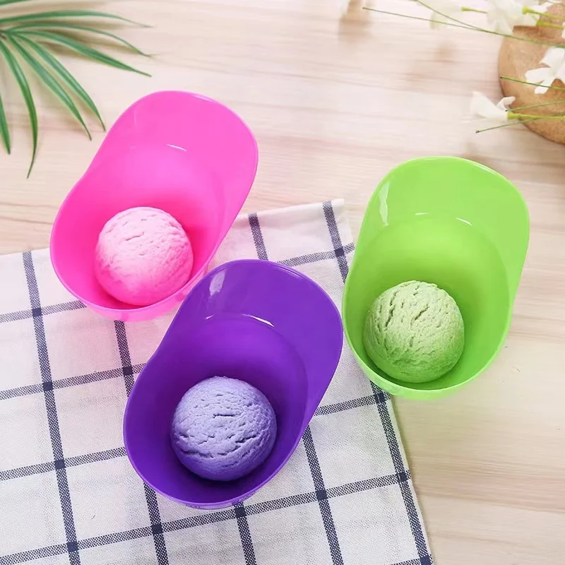 Baseball Helmet Ice Cream Bowl 8 Oz Mini Baseball Snack Bowls Plastic