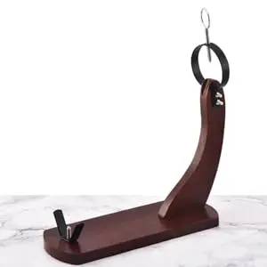 Ham Display Rack Kichvoe Wood Standing Type Ham Stand Sturdy Ham Rack Slicing Display ...