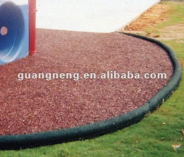 garden safety proof rubber edge border