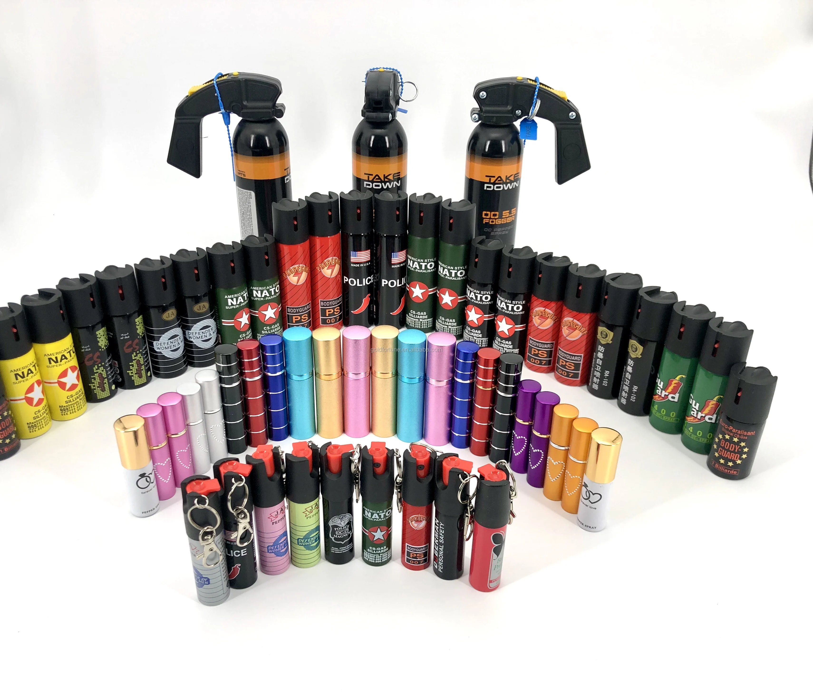 Wholesale Strong Power Long Spray Distance Oc+cs Gas Spray 500ml Pepper