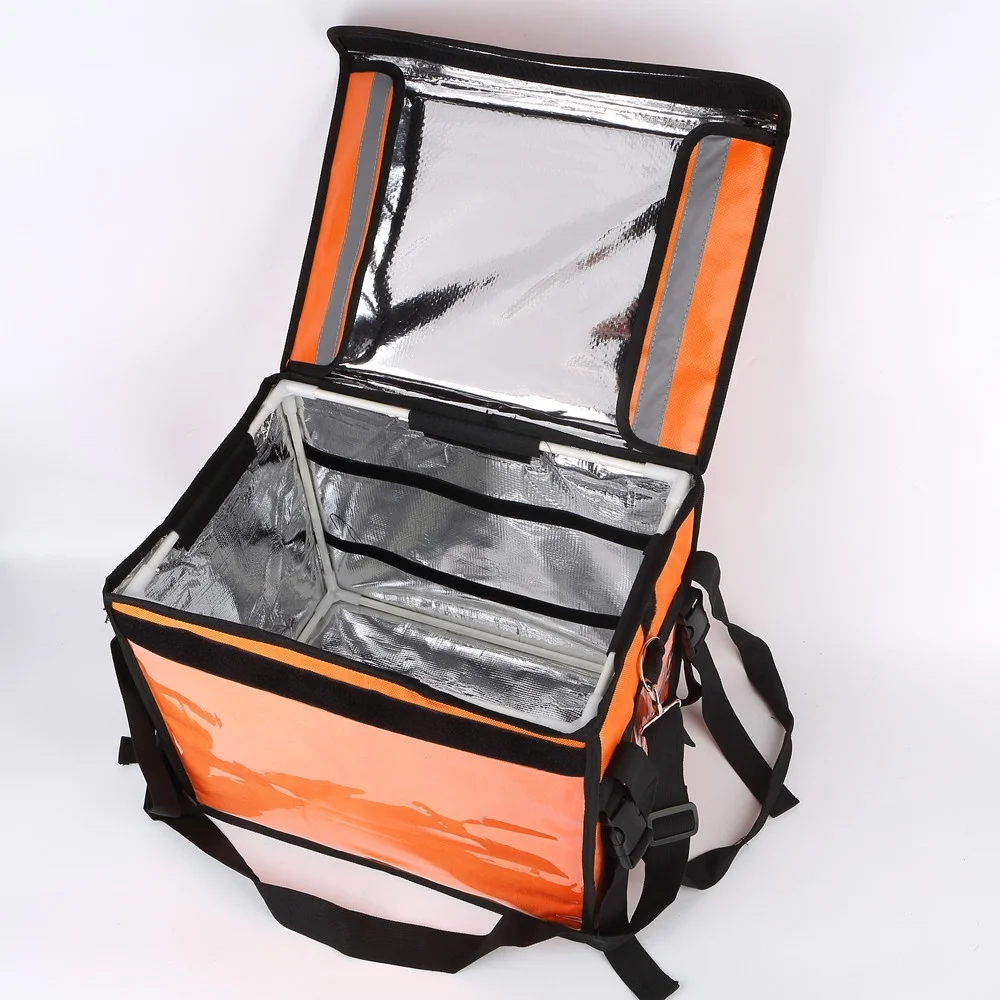 
48L Factory Durable Waterproof Multipurpose foldable large cooler box Food Delivery Cooler bag 