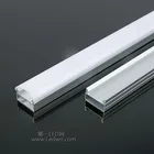 カスタマイズされた長さ防水 led ハウジング洪水ストリップライトアルミチャンネルプロファイルメーカー