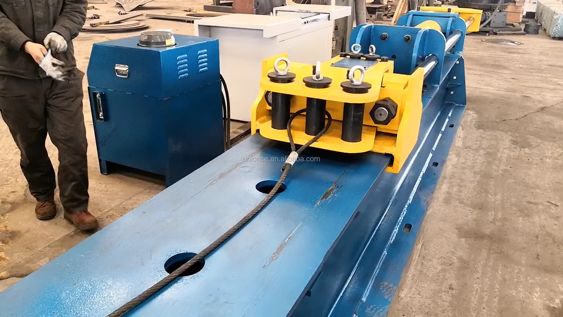 Computer Control Hydraulic Horizontal Tension Test Bed/horizontal