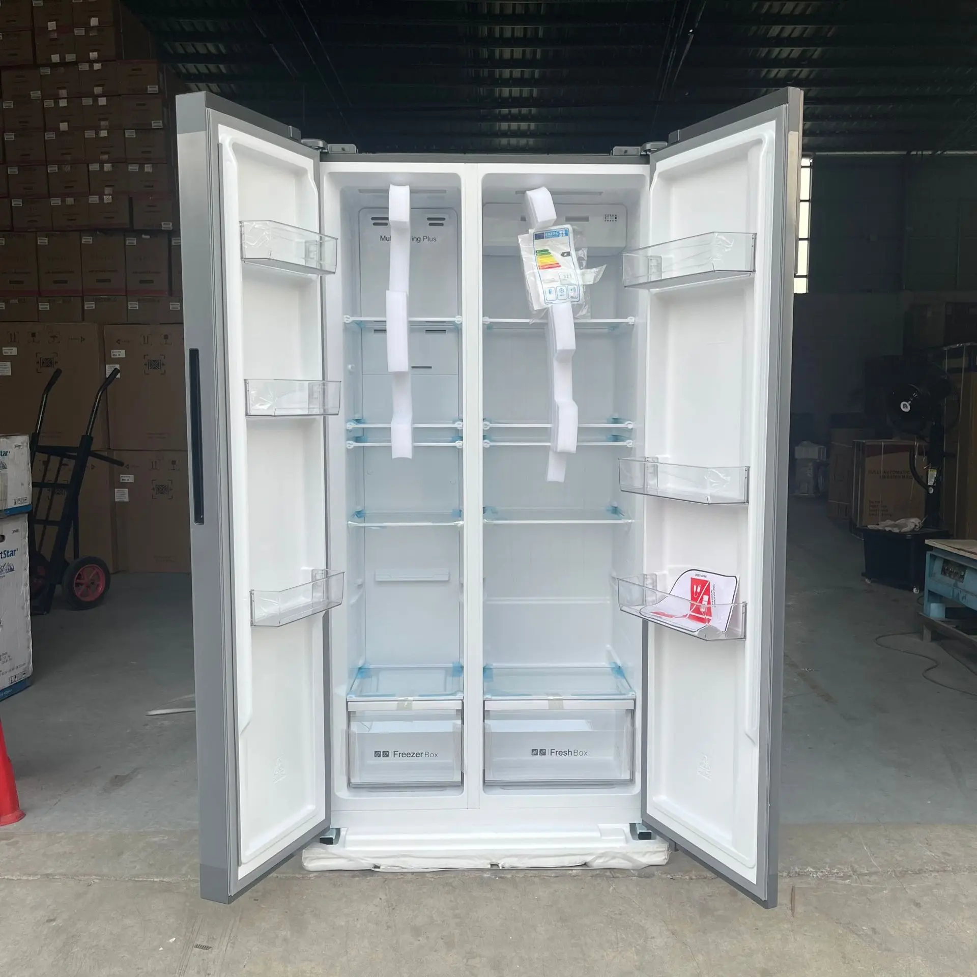 Doubledoor Refrigerator 550l Autodefrost Super Freezing Four Door Fridges Sidebyside