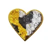 Wholesale Price Embroidered Letter F Sequins Patch For T-Shirt