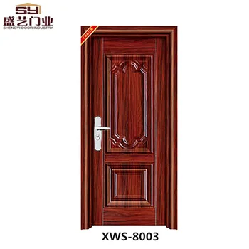 Cheap Single Door Steel Room Door Bedroom Door - Buy Steel Door Price ...