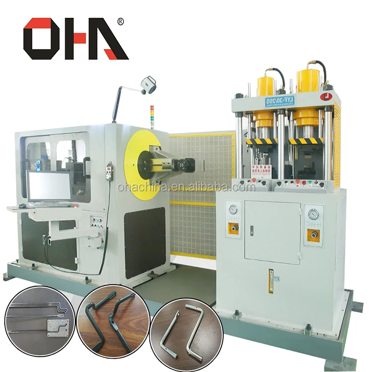 Oha3d 5700 3d Wire Chamfering Groove Punching Bending Machine Buy Wire Bending Machine,3d