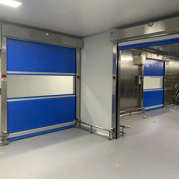 
Dustproof Industrial Automatic PVC Fabric Roll Up High Speed Workshop Door 