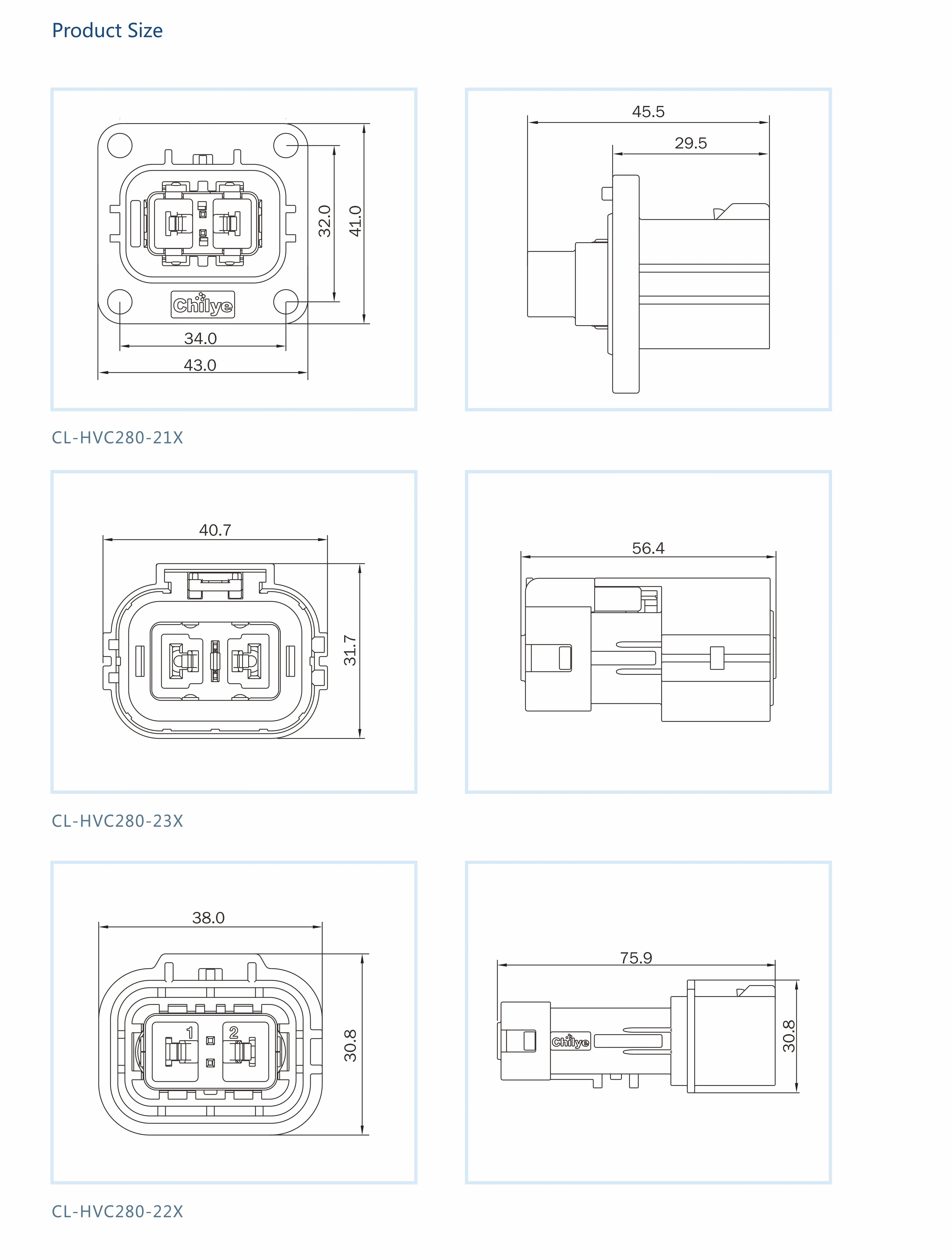 High Quality High Voltage Busbar Connectors High Voltage Insulation