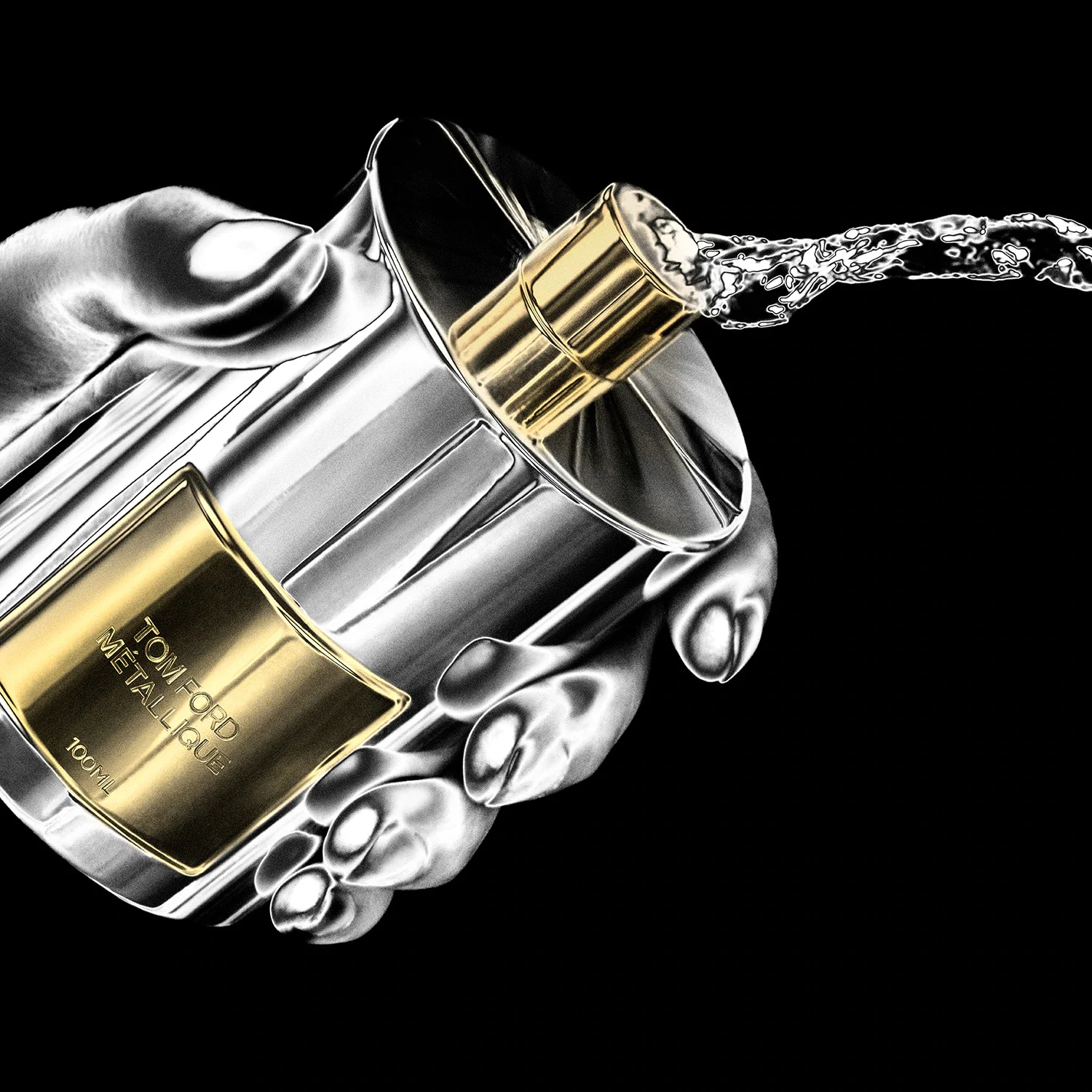 定制金色贴纸金属标签压花金属标签玻璃香水瓶标签