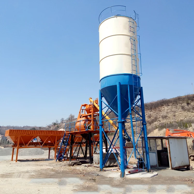 hzs25 batching concrete plant