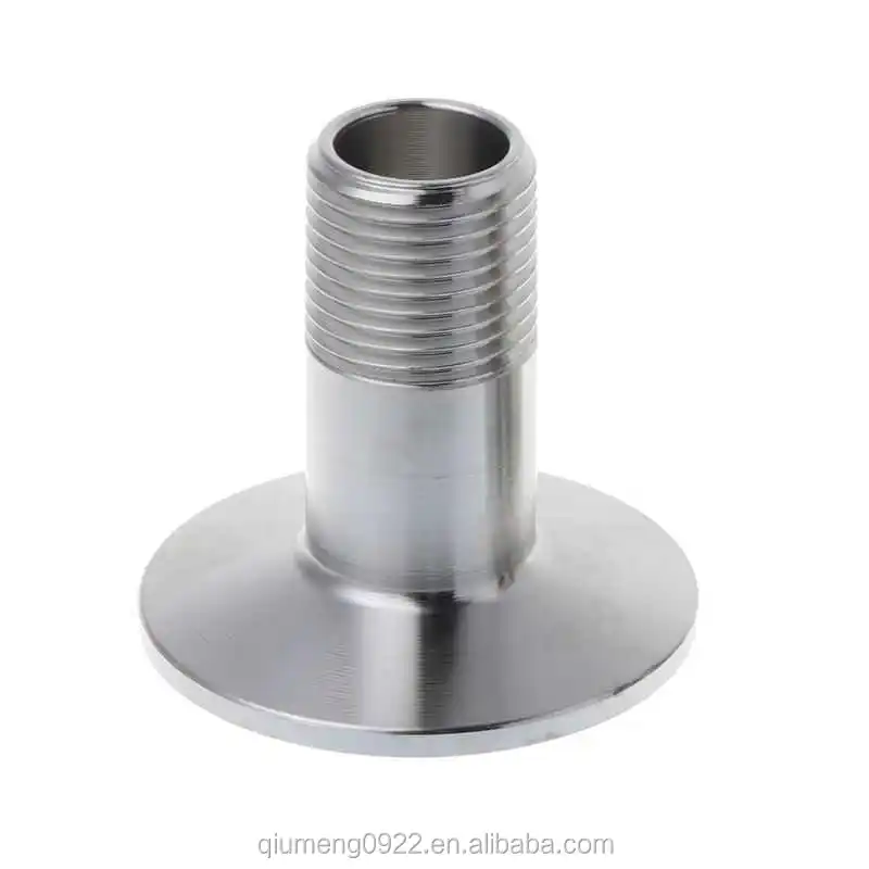 thumbnail image 2 of 1/2" DN15 Sanitary Tri Clamp Threaded Ferrule – Female Thread, 304 Stainless Steel 2 of 2