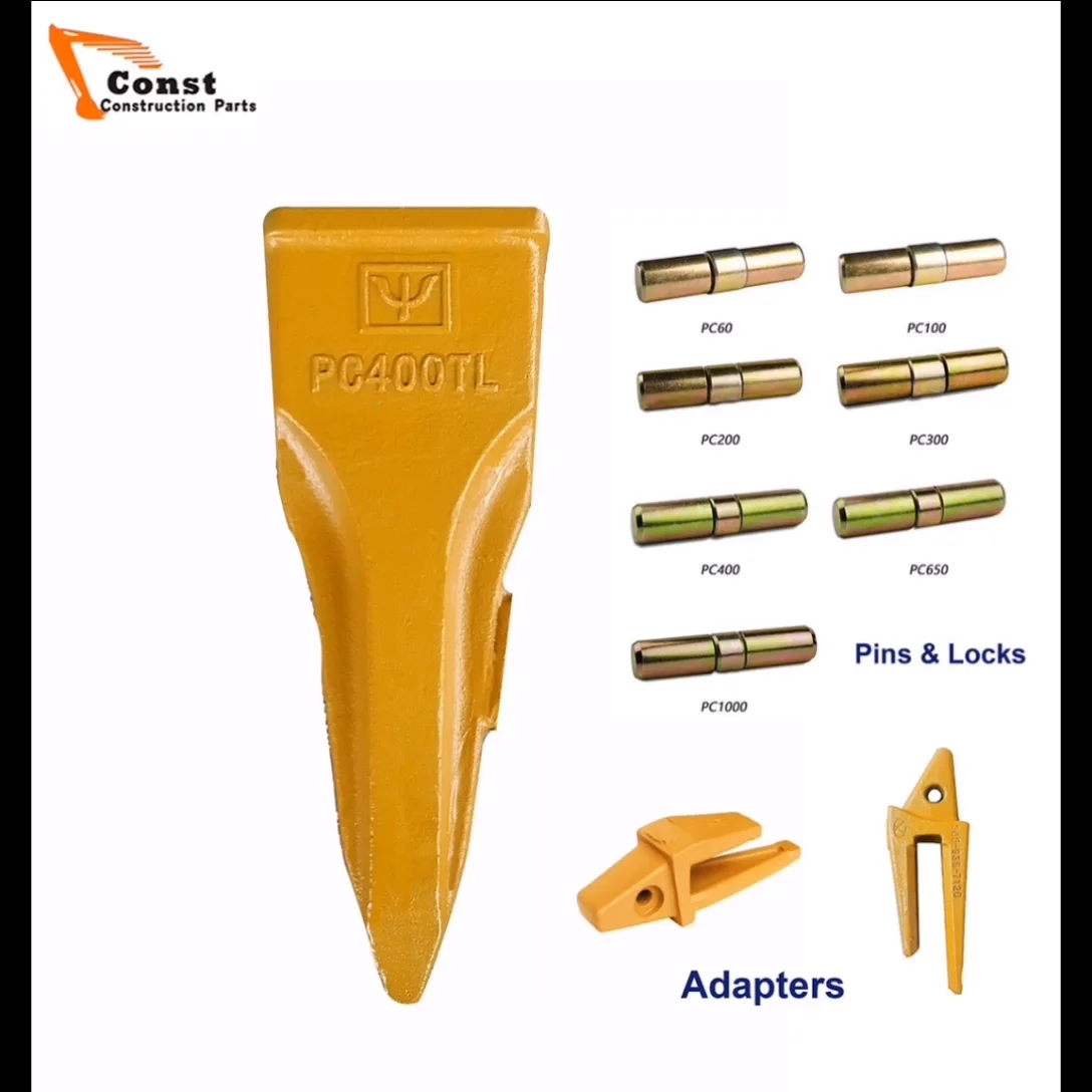 Cat320 Rock Bucket Teeth 1u3352rc Tooth Adapter And Tooth Pin For