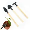 Wholesale 3 Pieces Mini Garden Hand Tool Set Funny Interesting Bonsai Tools For Plant Flowers Grow