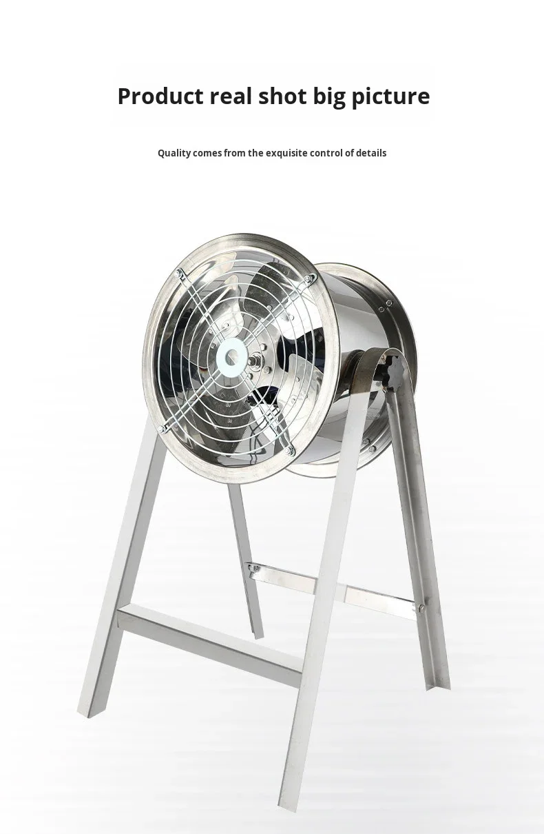 Stainless Steel Exhaust Fan, 304, Wall, Axial - detail 26