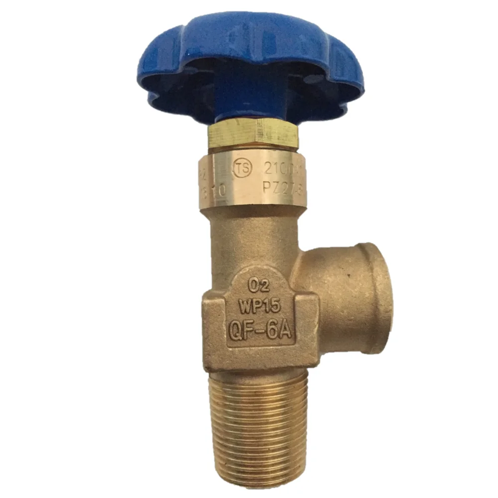 Qf 6awo55 40l High Pressure Oxygen O2 Gas Cylinders Qf Series Cylinder Valve 1 Piece Standard 3580