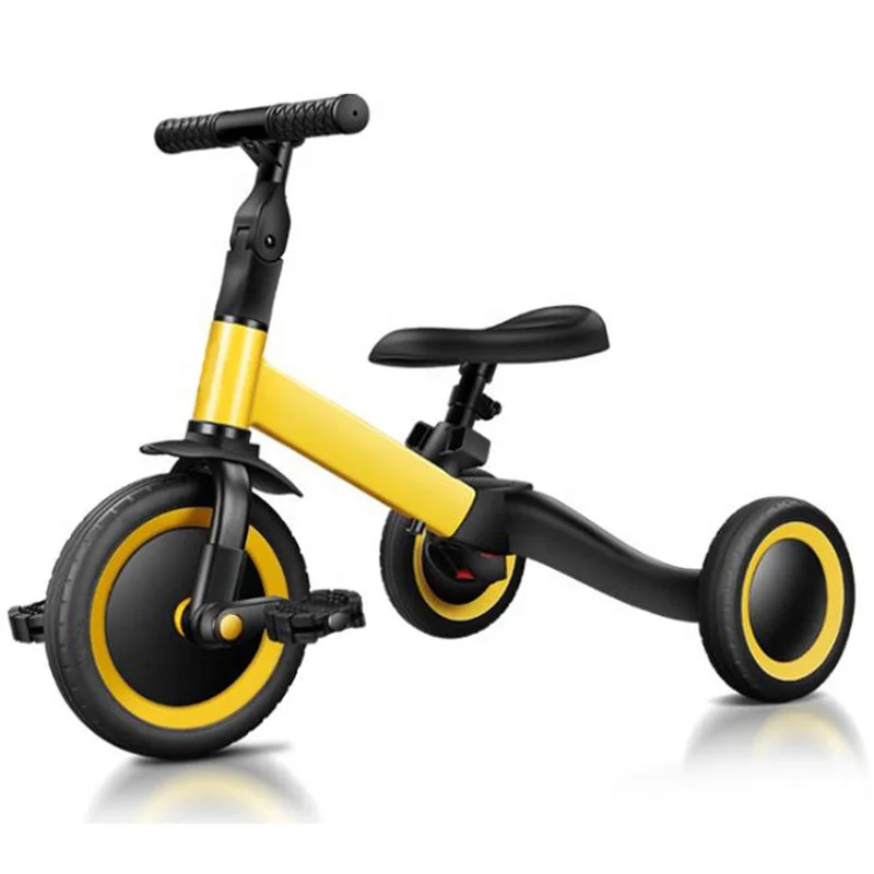 2021 Cartoon Kids Tricycle Stroller For 3 Years Old Kid With Musical